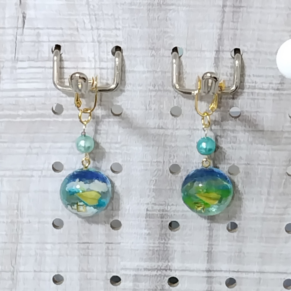 レジンアクセサリー「明日へ向かって」