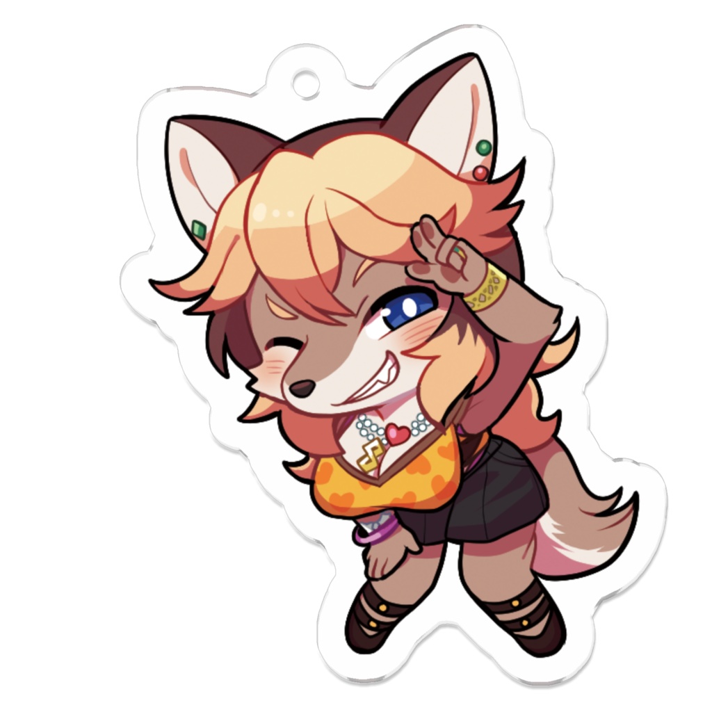 キのせいアクキー(クリア版)　田心アン