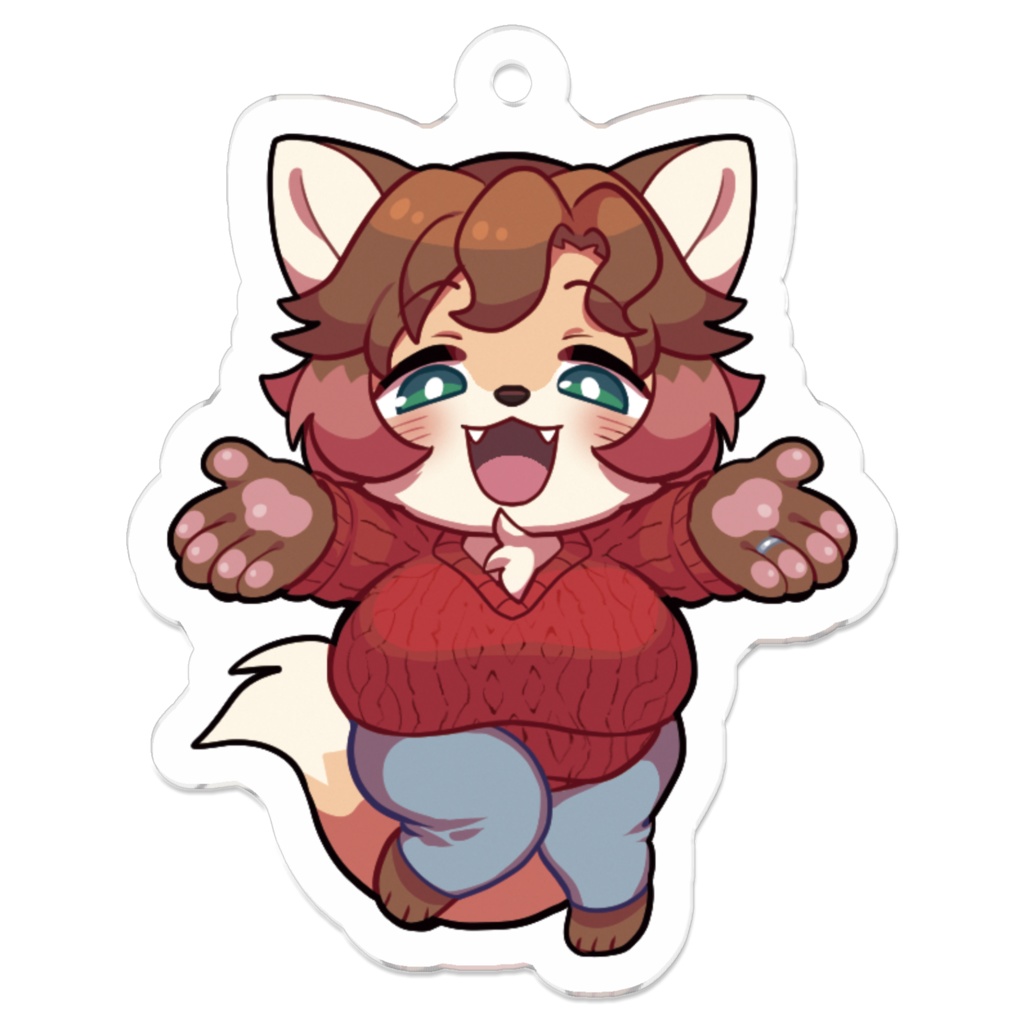 キのせいアクキー(クリア版)　田心マドカ