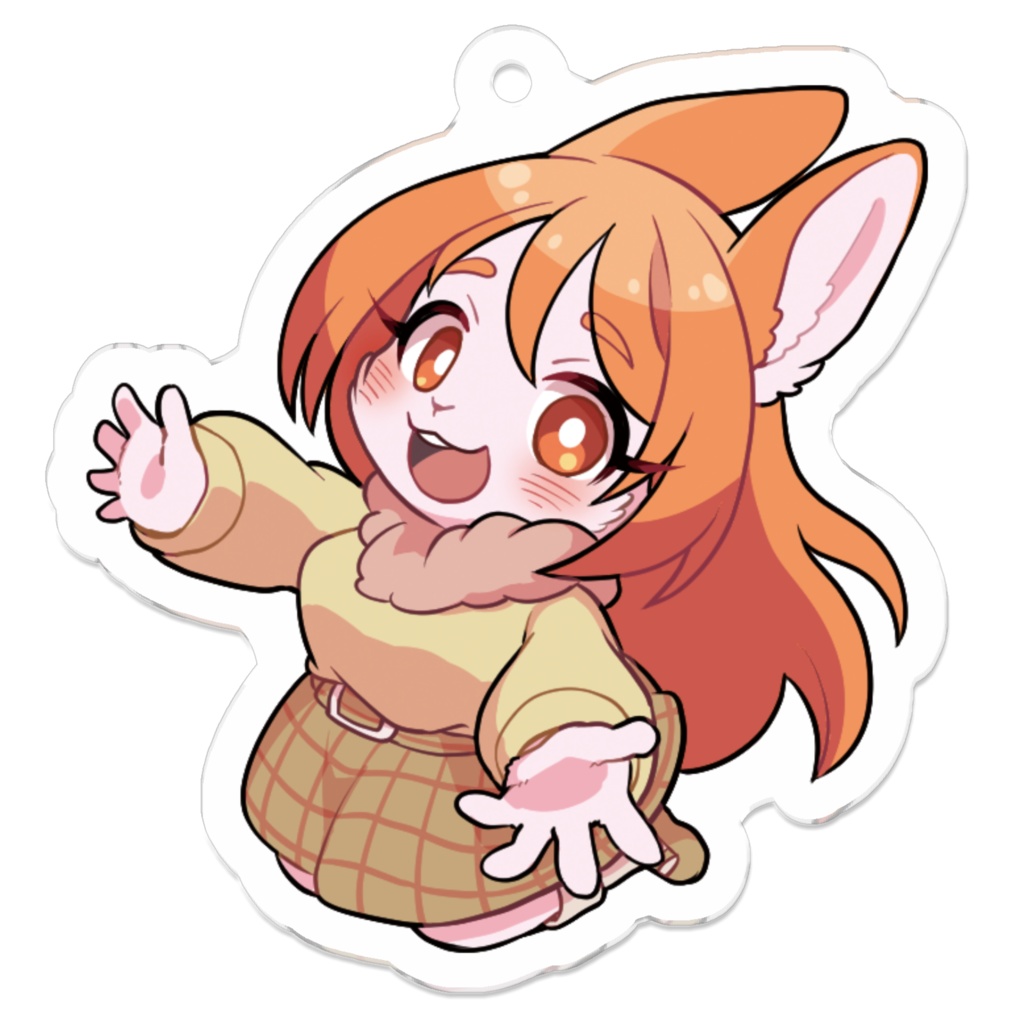 キのせいアクキー(クリア版)　夢浦かすみ