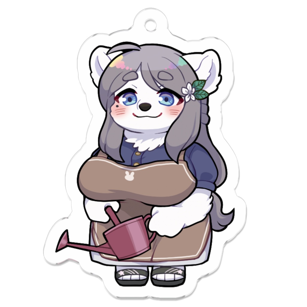 キのせいアクキー(クリア版)　洞辺みどり