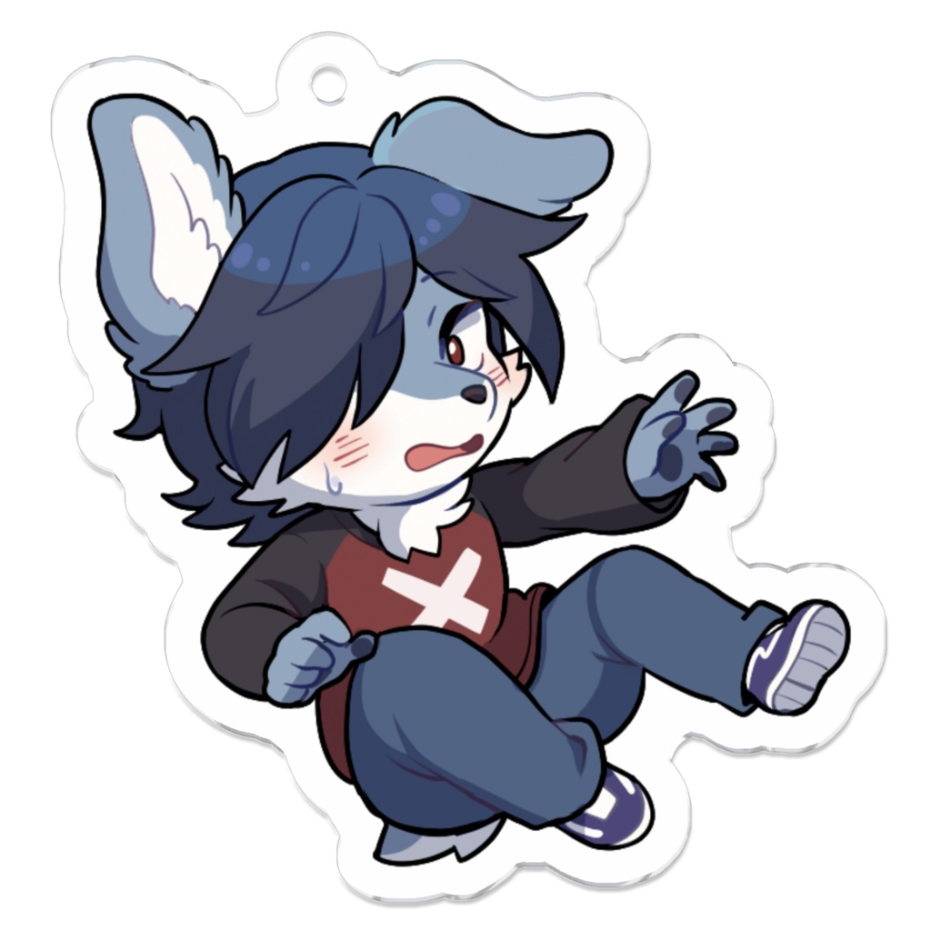 キのせいアクキー(クリア版)　田心ハルキ