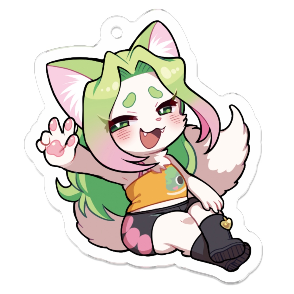 キのせいアクキー(クリア版)　須垣メイ