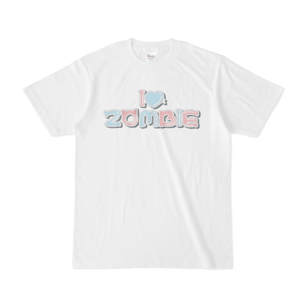 I♡ZOMBIE Tシャツ【パステル】