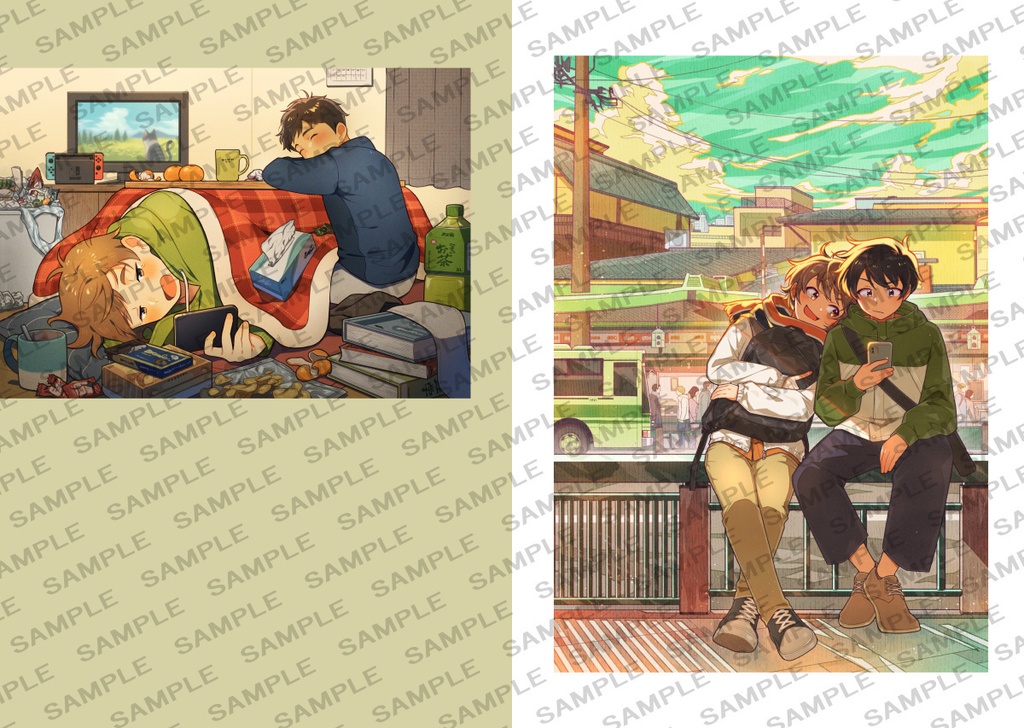 イラスト集「Yes,more light!」