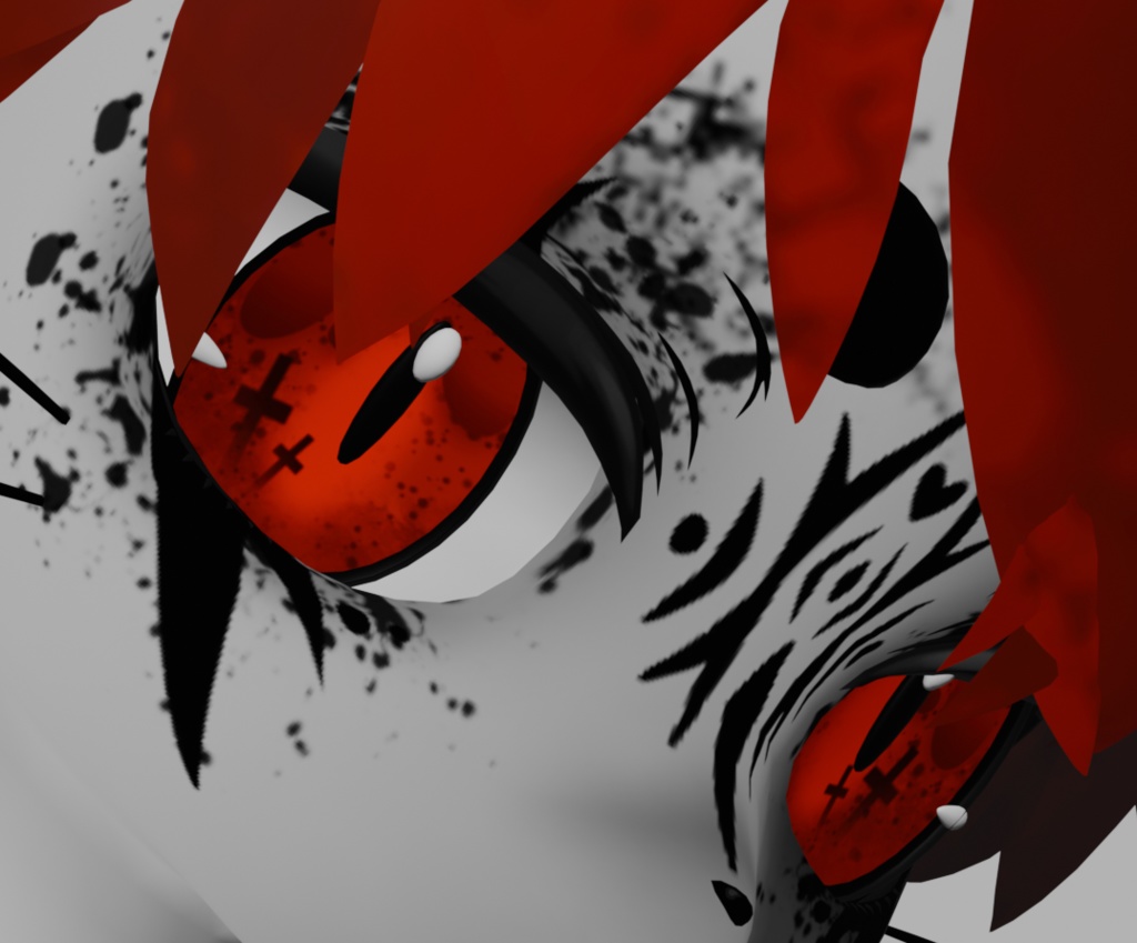 Gothic Chalo Body Texture 고딕체의 질감 VRChat