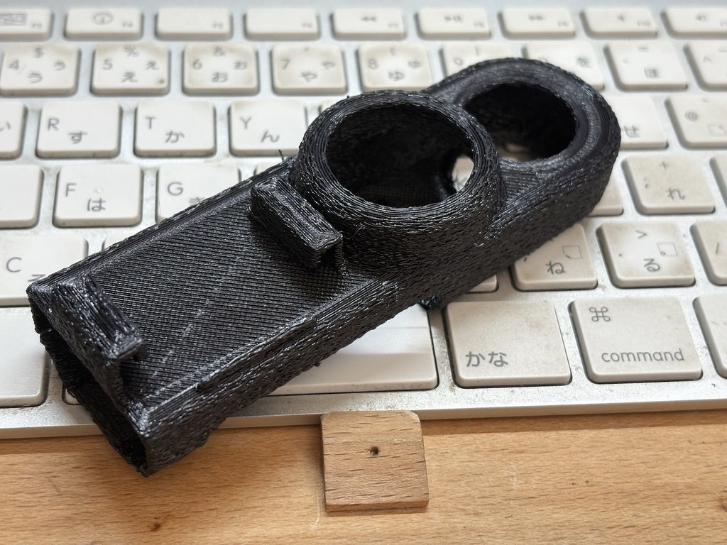 シマノ対応クランクプロテクター一体型AirTagケース(ケイデンスセンサーマウント付き)