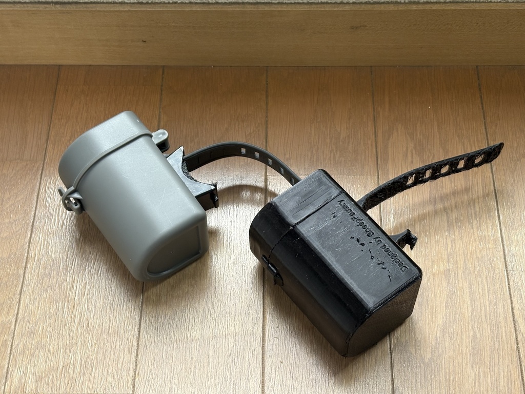 自転車ハンドル取付用ゴミ入れ(小)