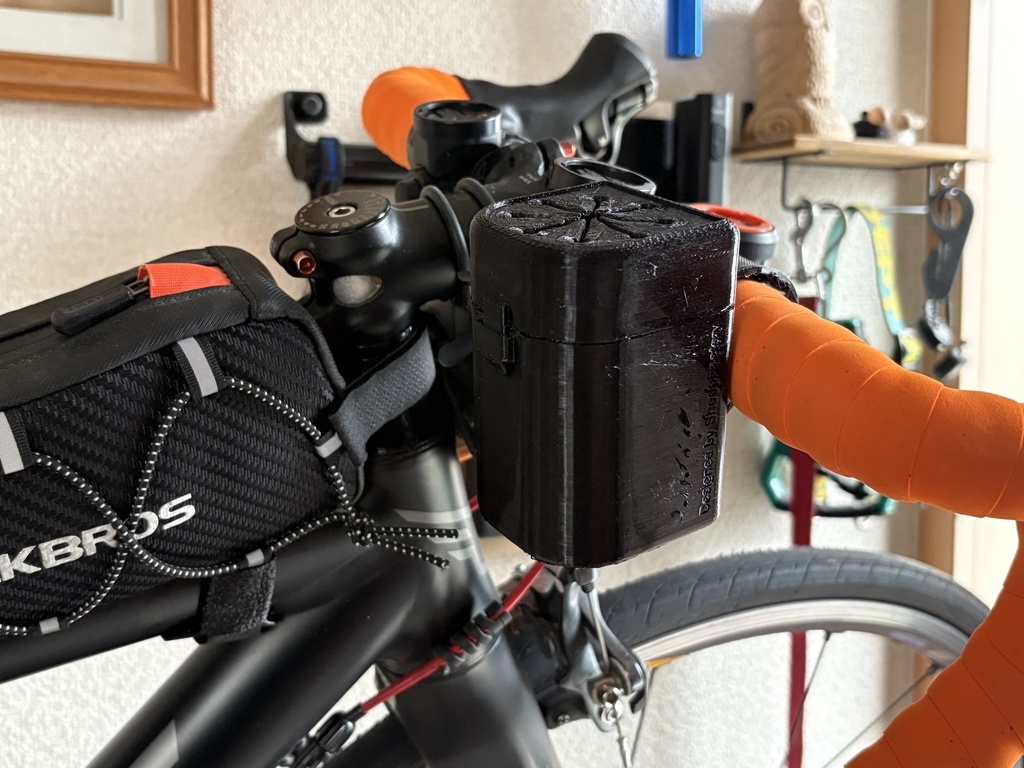 自転車ハンドル取付用ゴミ入れ(小)