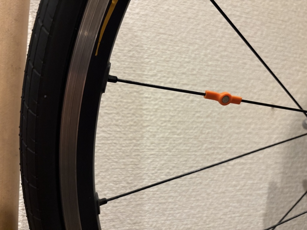 自転車スピードセンサー用6mmマグネットホルダー