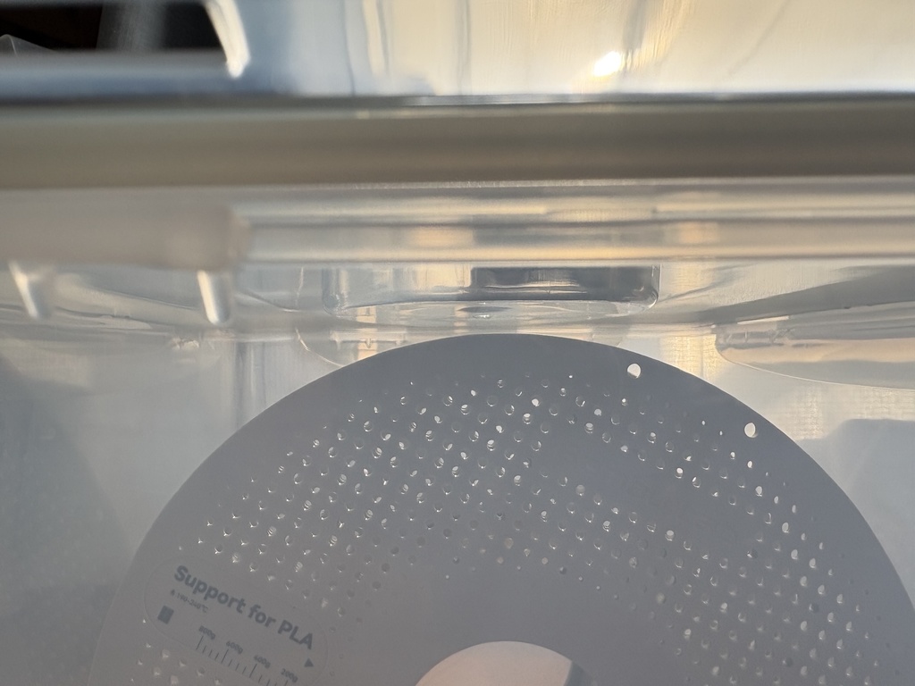 ダイソー密封容器12L(取っ手付き)用フィラメントスプールローラー