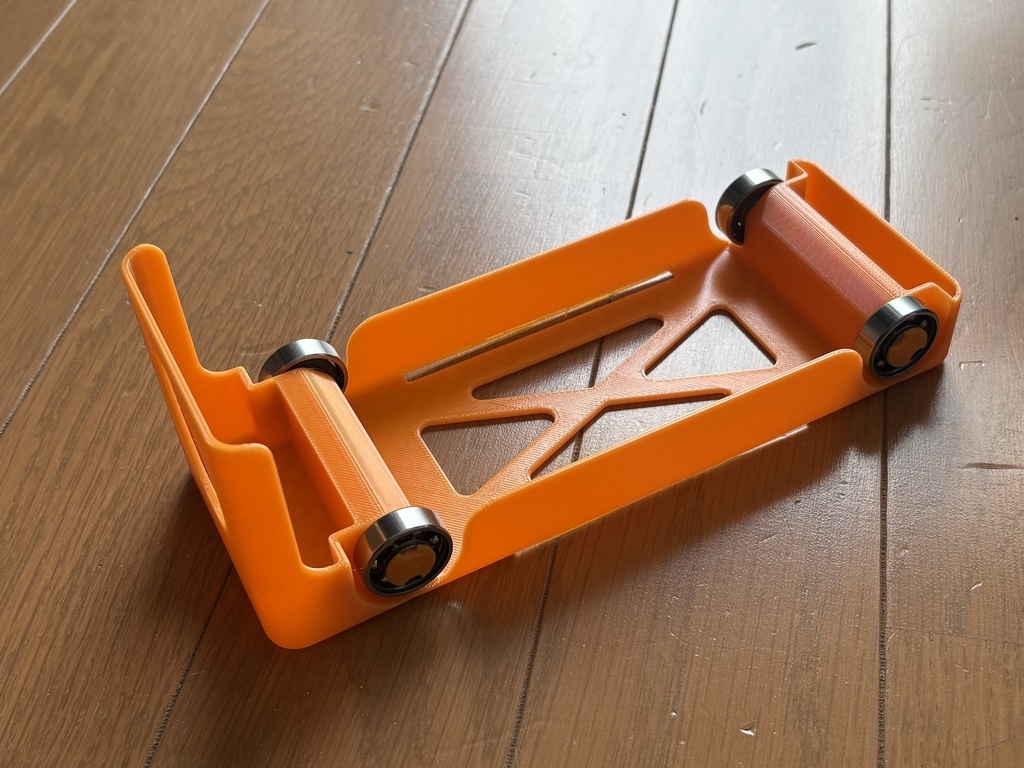 ダイソー密封容器12L(取っ手付き)用フィラメントスプールローラー