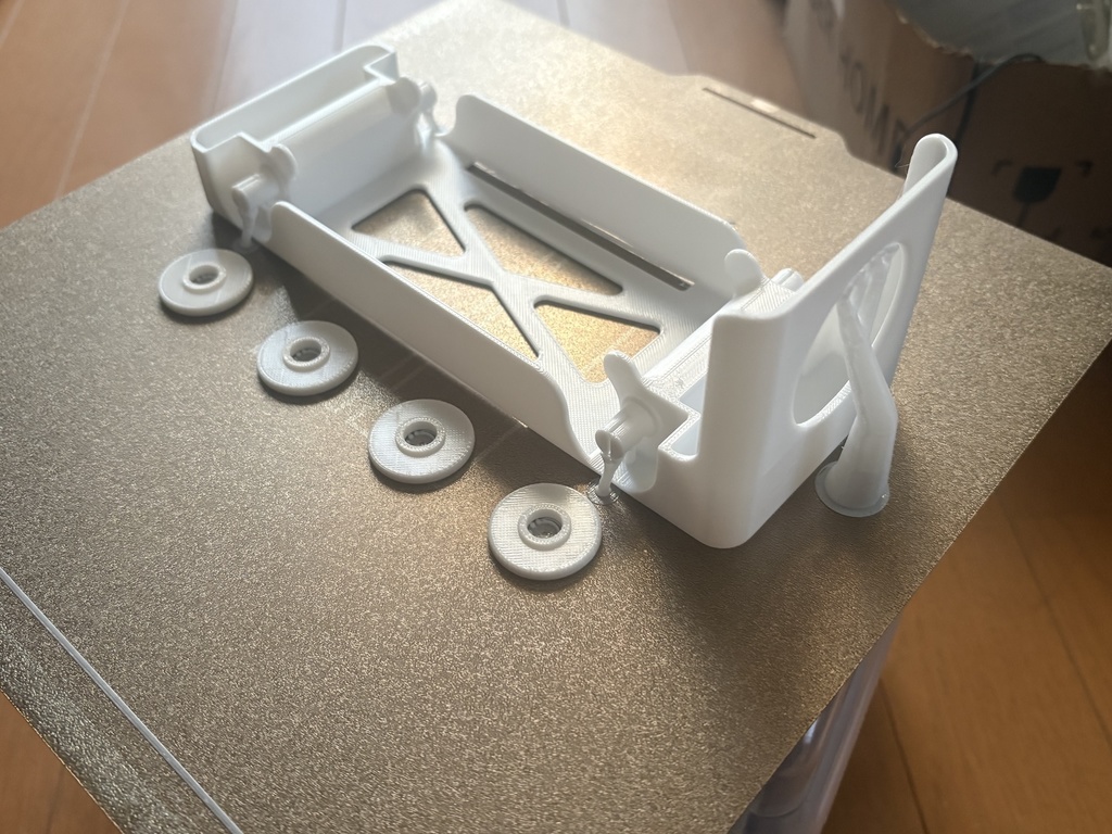 ダイソー密封容器12L(取っ手付き)用フィラメントスプールローラー(ベアリング圧入式)