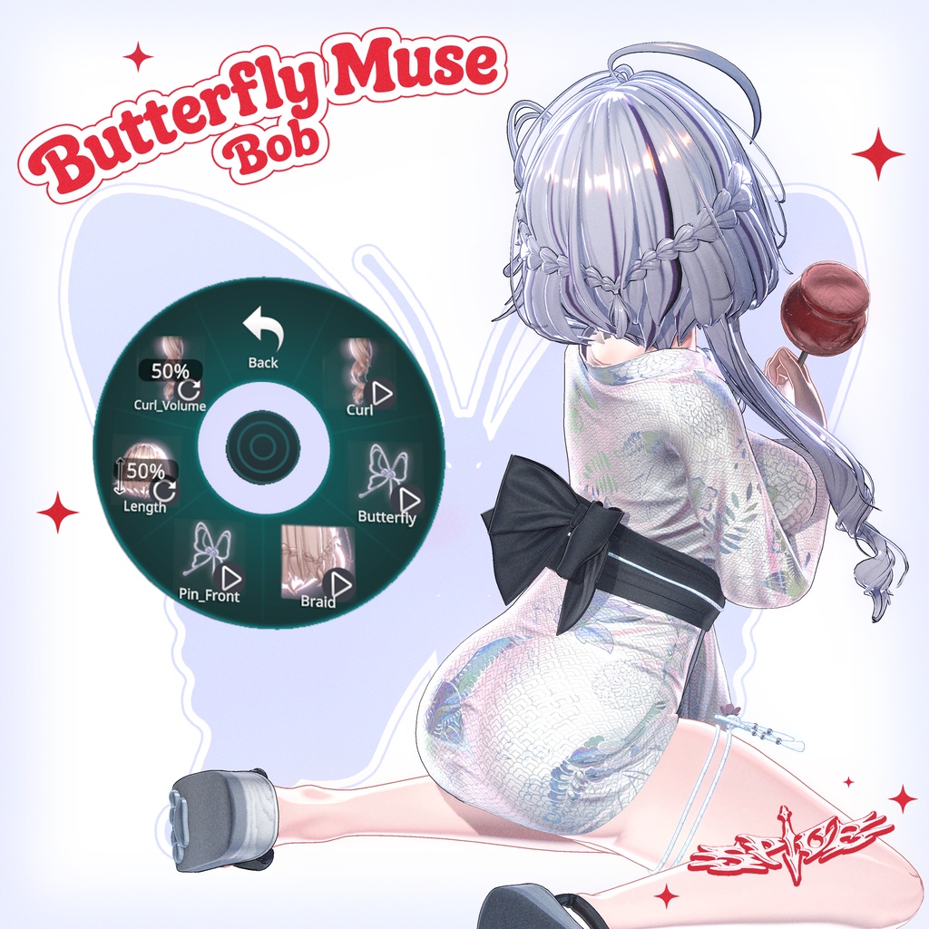 ✨✨✨24時間限定 · 50% OFF ✨✨✨ | 🦋𝐁𝐮𝐭𝐭𝐞𝐫𝐟𝐥𝐲 𝐌𝐮𝐬𝐞 𝐁𝐨𝐛🦋
