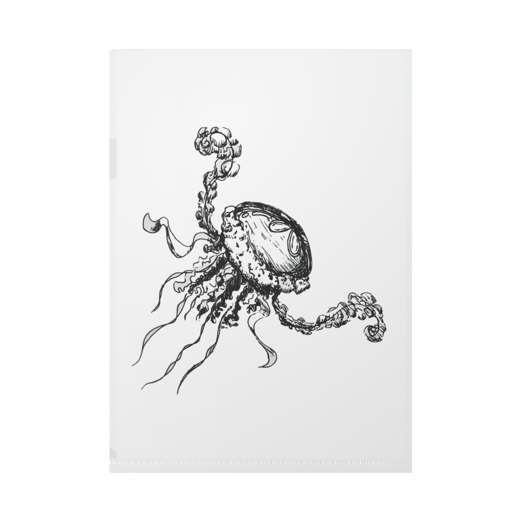 クリアファイル(海月)