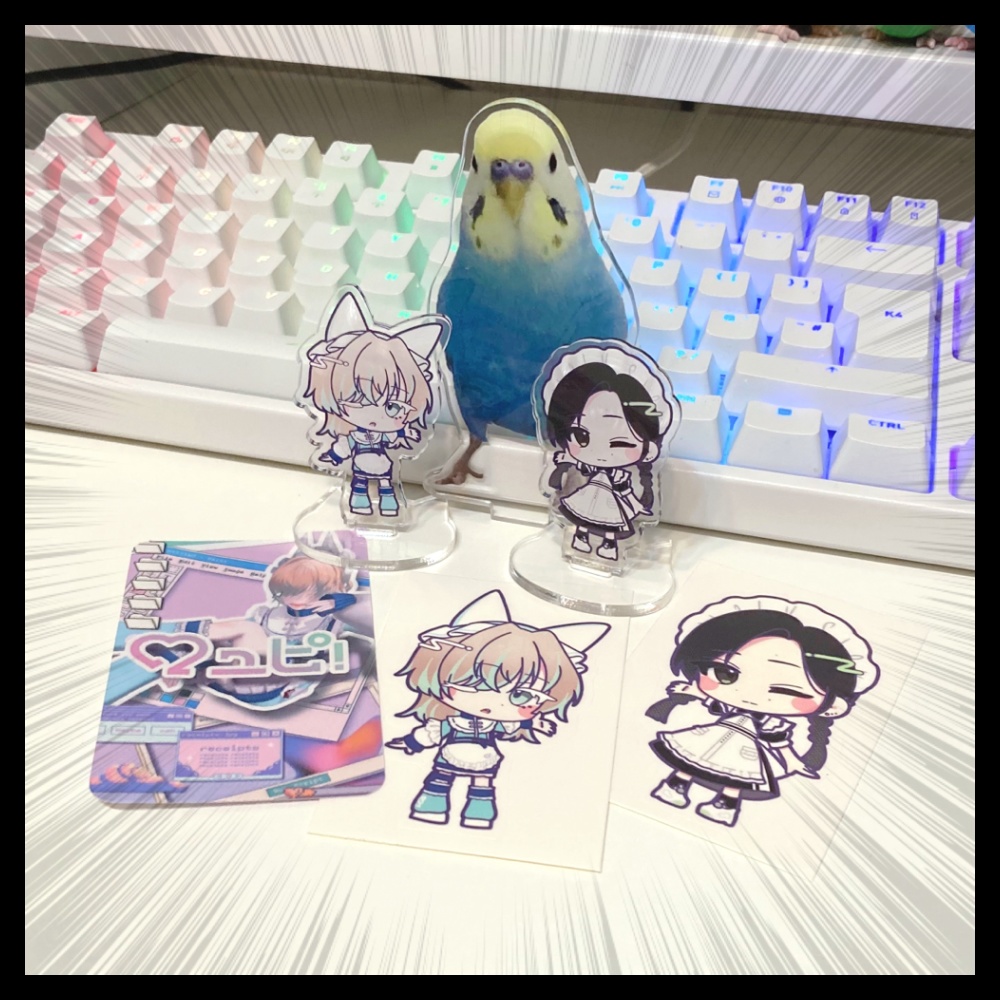 ぴぃすけのアクスタ