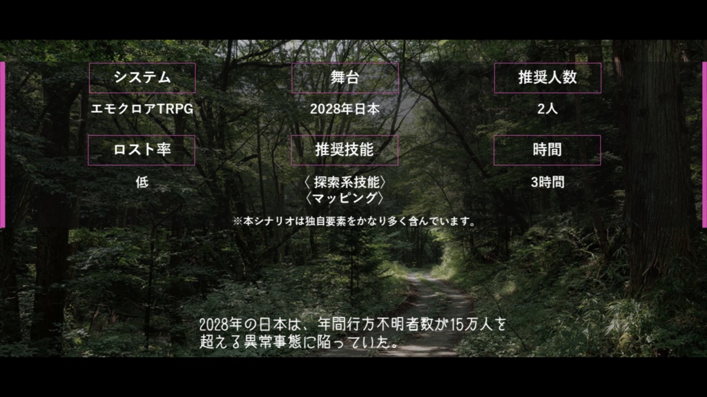 【書籍版】PROJECTion【エモクロアTRPGシナリオ集】