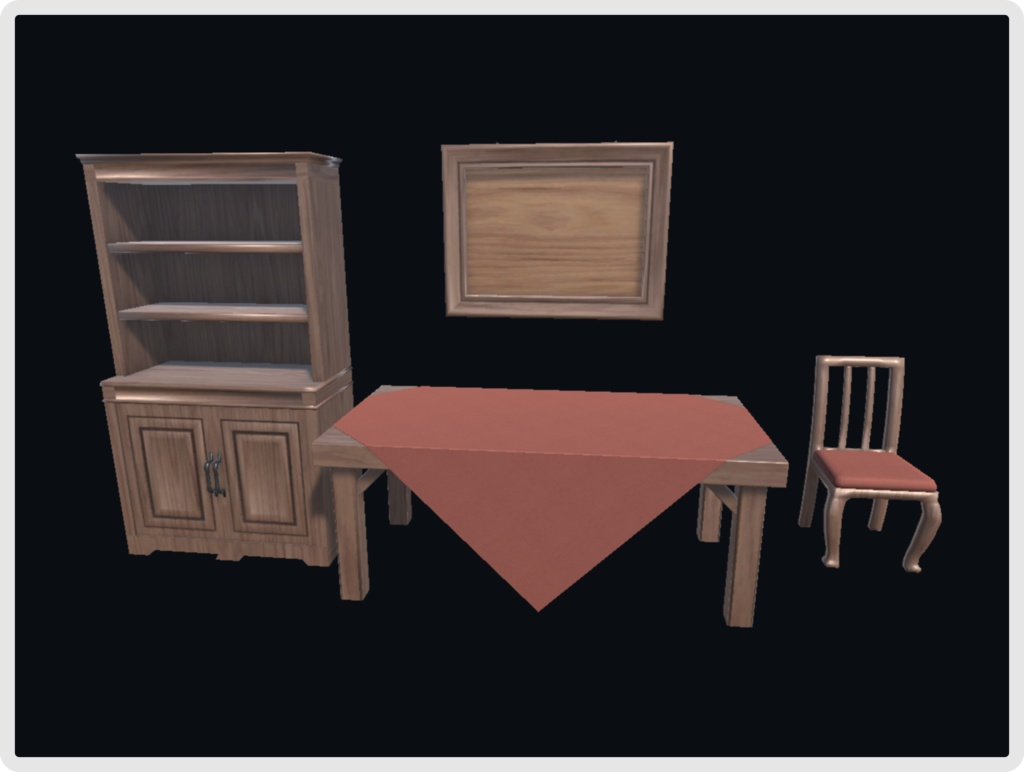 シンプル家具セット