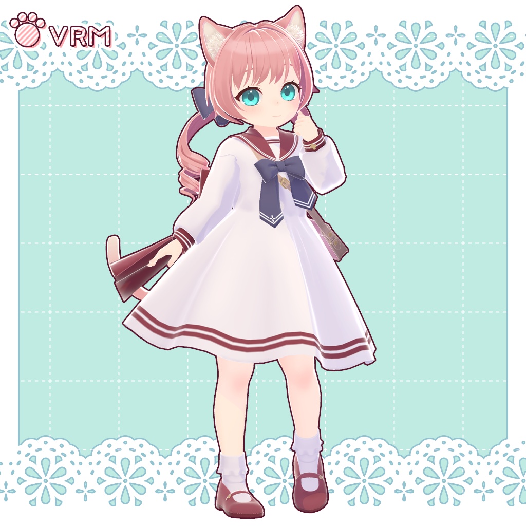 オリジナル3Dモデル「ニニィ」