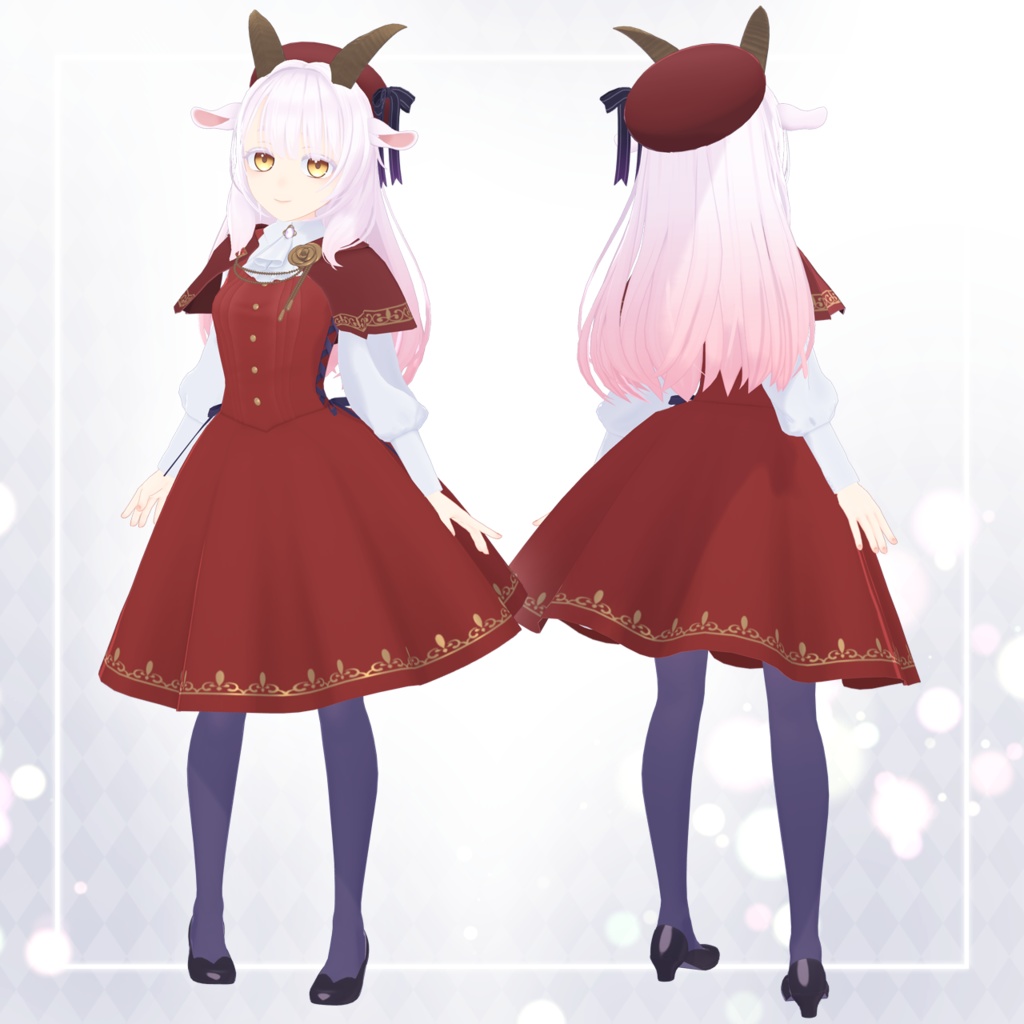 オリジナル3Dモデル「ロゼッタ」V2