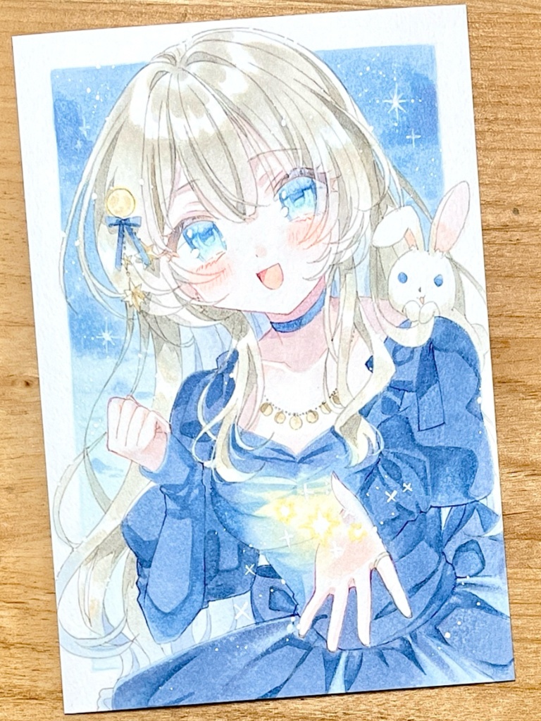 手描きイラスト 羽月ルナ