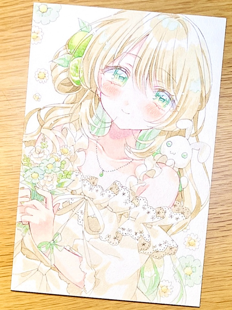 手描きイラスト　ライム