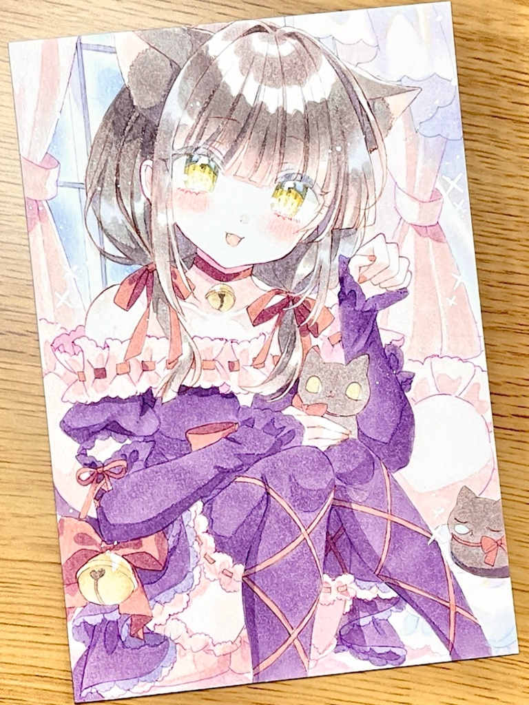 手描きイラスト　マカロン