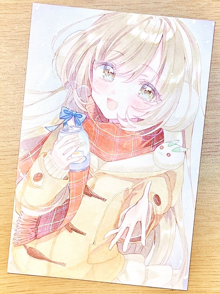 手描きイラスト　ふゆ