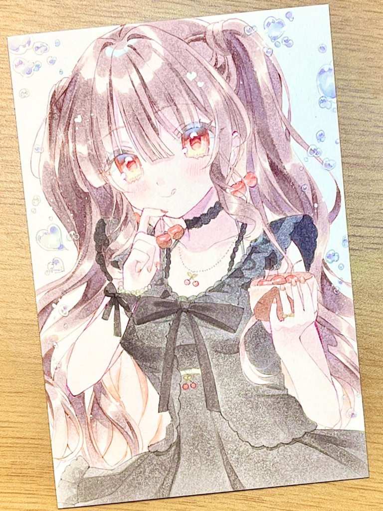 手描きイラスト 小紅ちえり