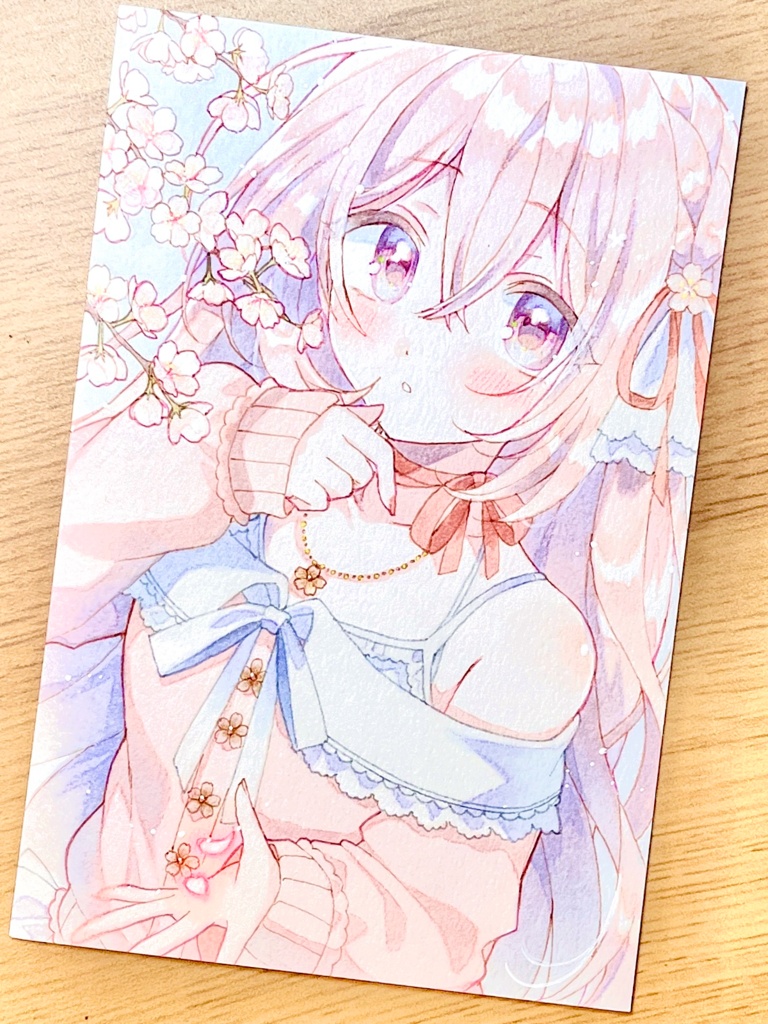 手描きイラスト 桜町おと
