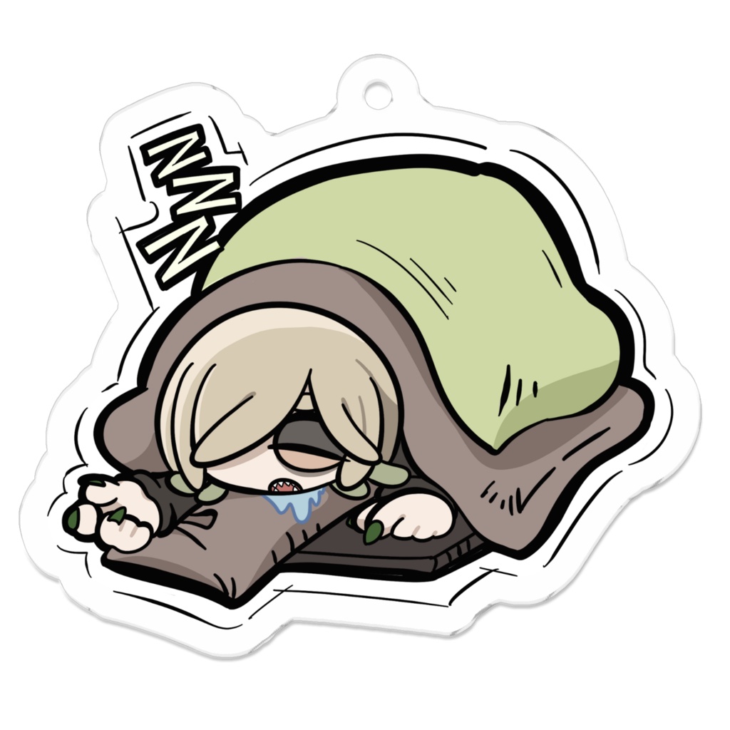 アクリルキーホルダー（すいみん）