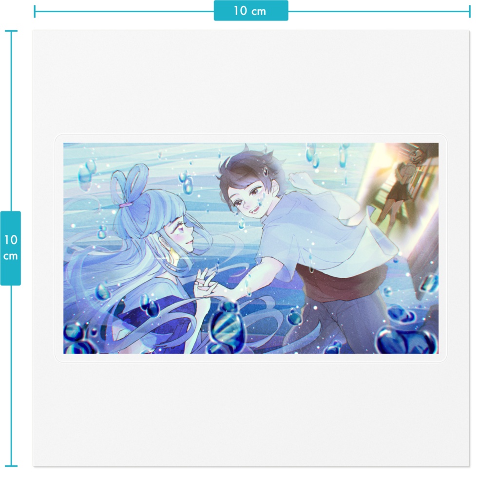 「夏の扉」ステッカー