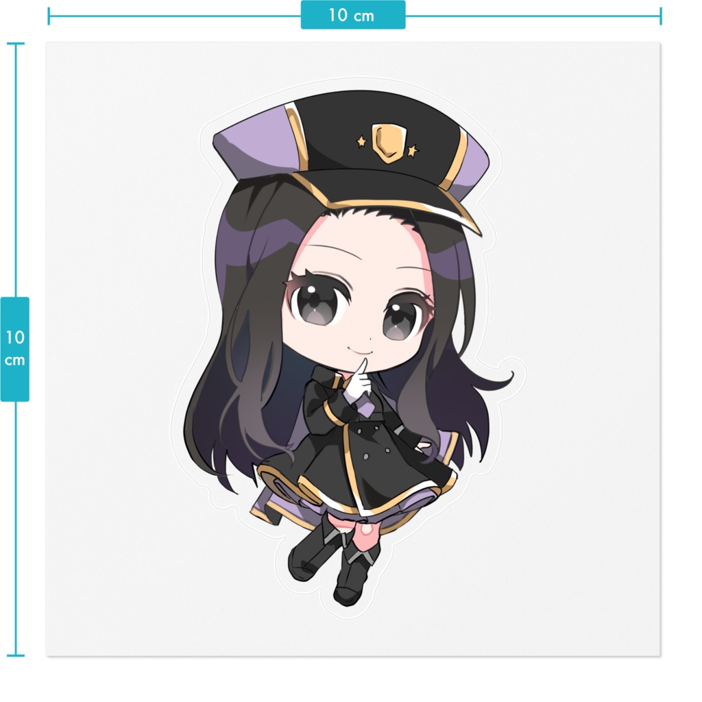 【REISE1周年】蘭灯織 ステッカー