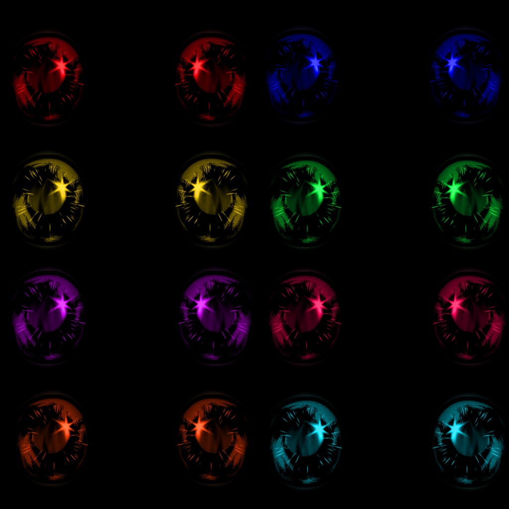 Metalic Gemstone Eyes Collection- VROIDSTUDIO COMPATIBLE