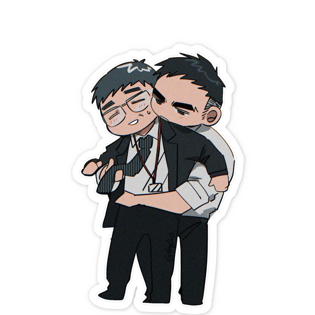 おじさん受け大好きステッカー