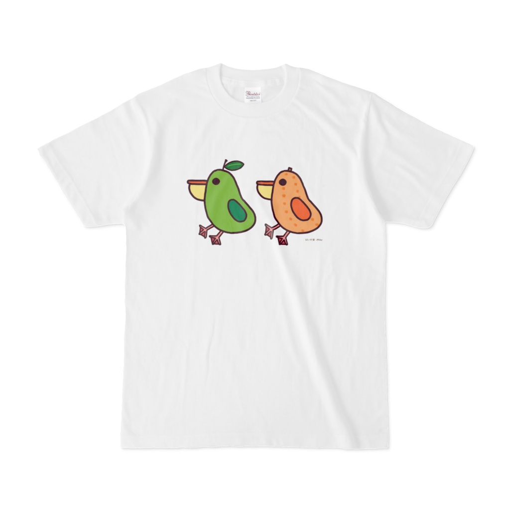 【ぴぃす堂】ピーさんとヨーさん  Tシャツ