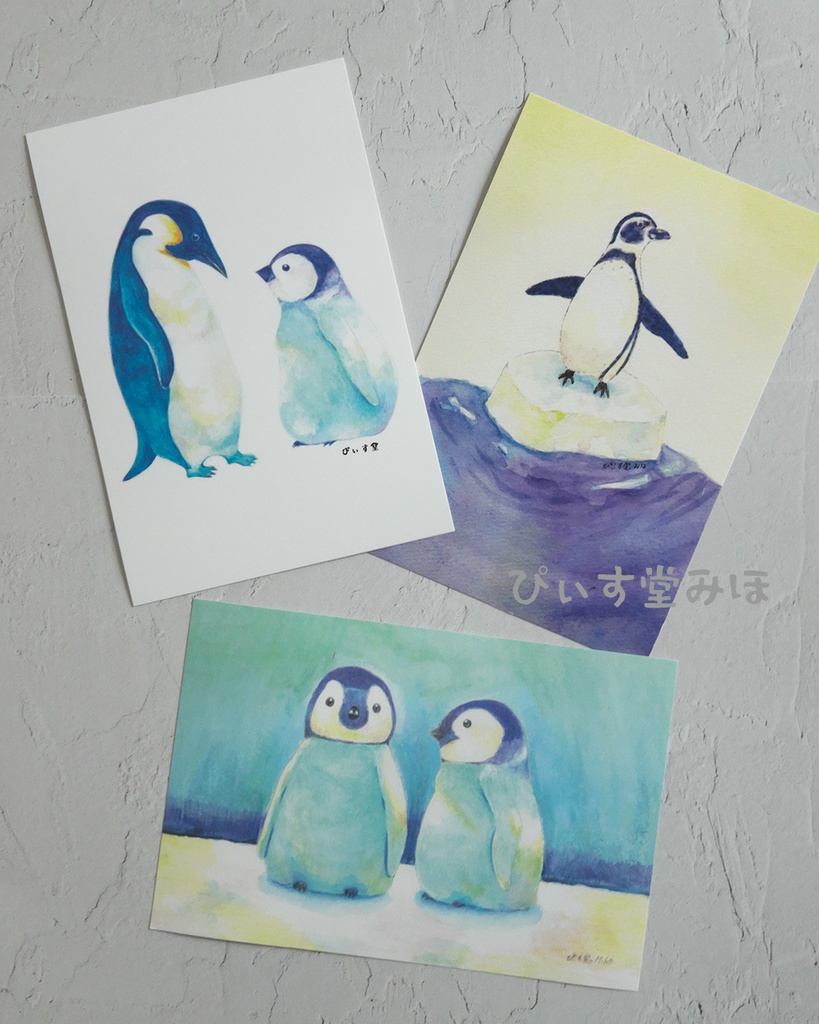 ペンギンポストカードセット