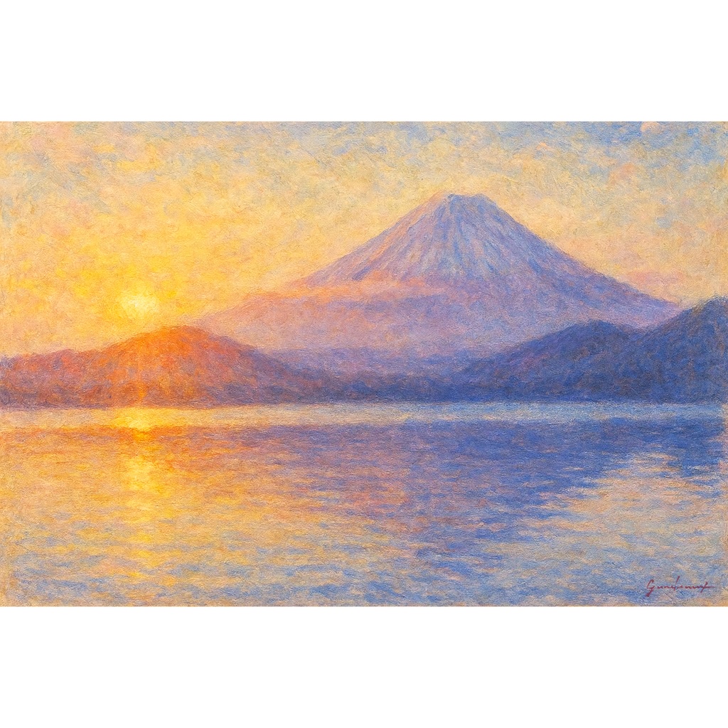 AIアート『帰処（きしょ）－ 光のはじまり』