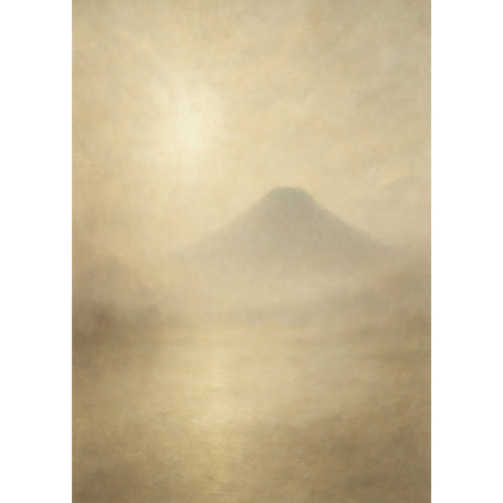 AI-zen-art『静寂』Tranquility