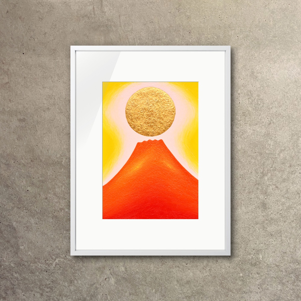 ミニマル赤富士