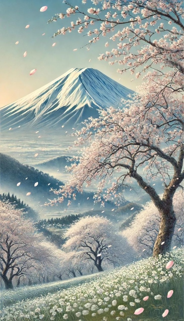 ひさかたの 光のどけき 春の日に