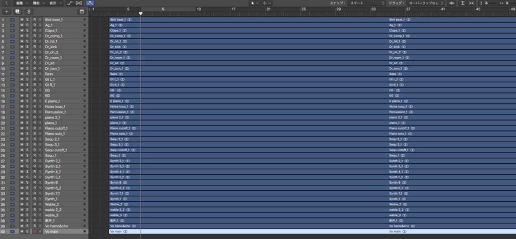 表裏一体 パラデータ