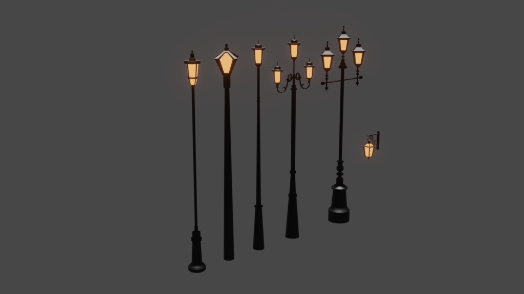 街灯 street lamp