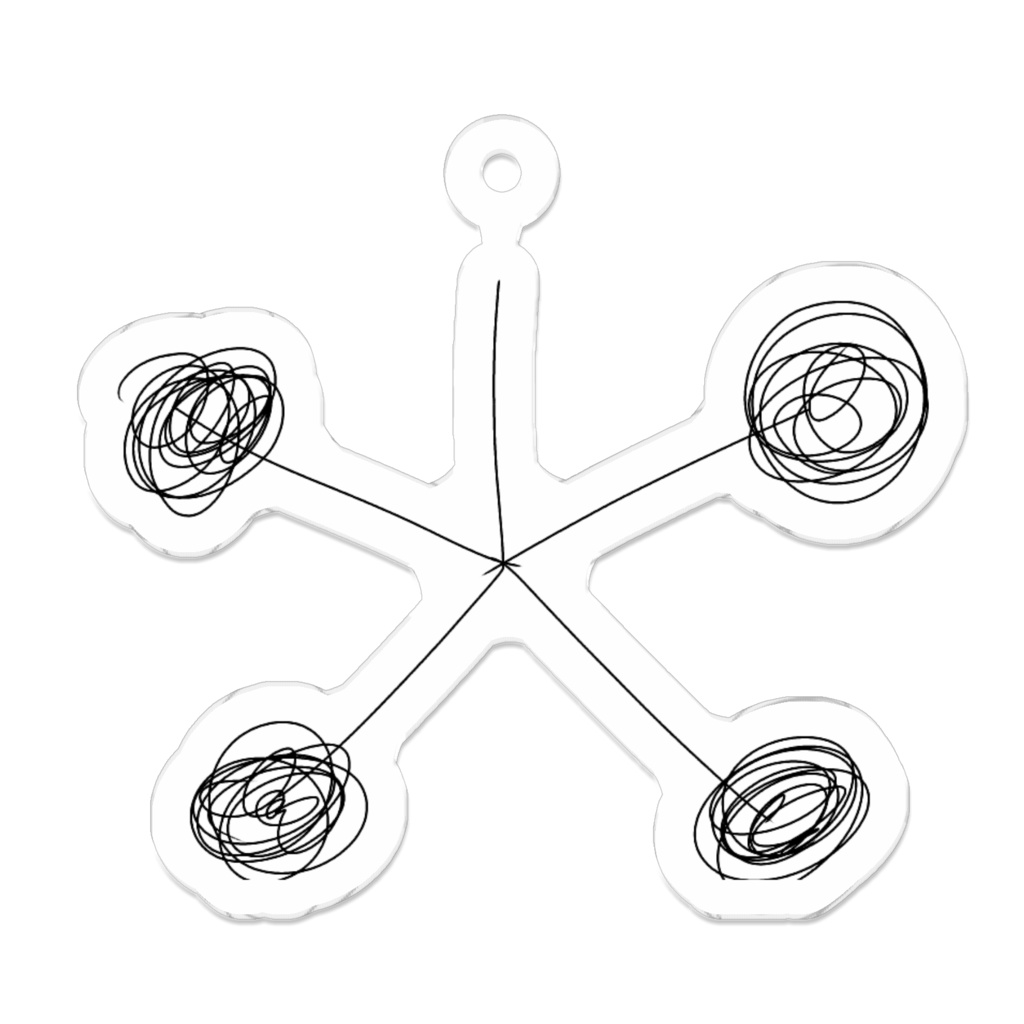 とても折れやすいアクキー
