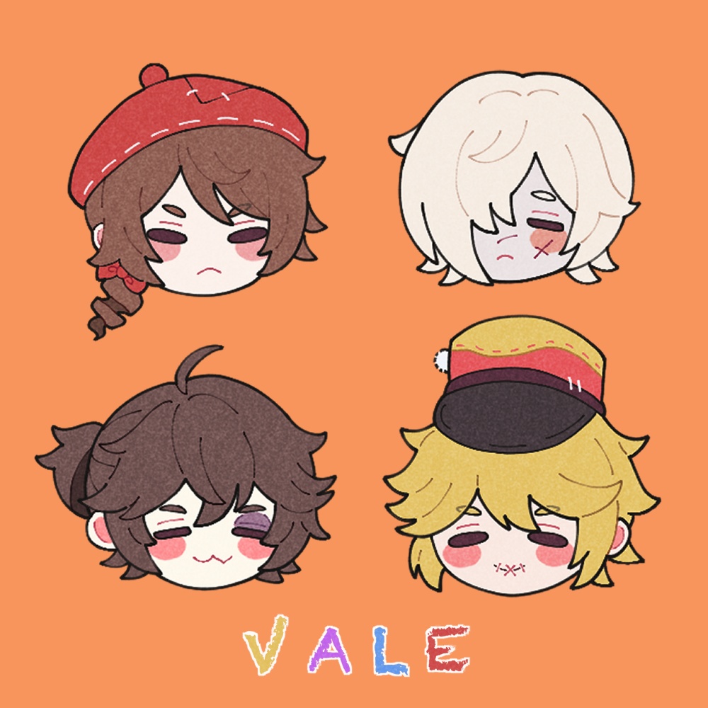 VALE組缶バッジ