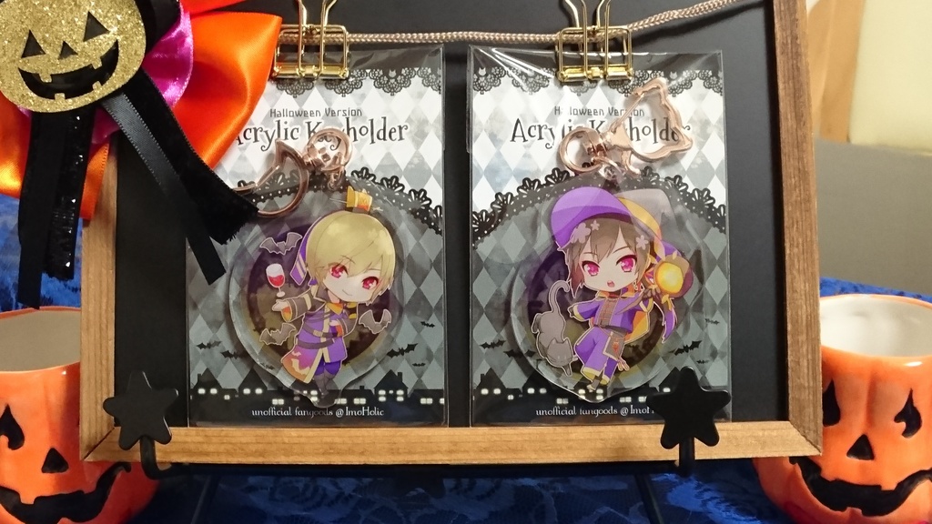 ハロウィンアクリルキーホルダー郭嘉&荀彧