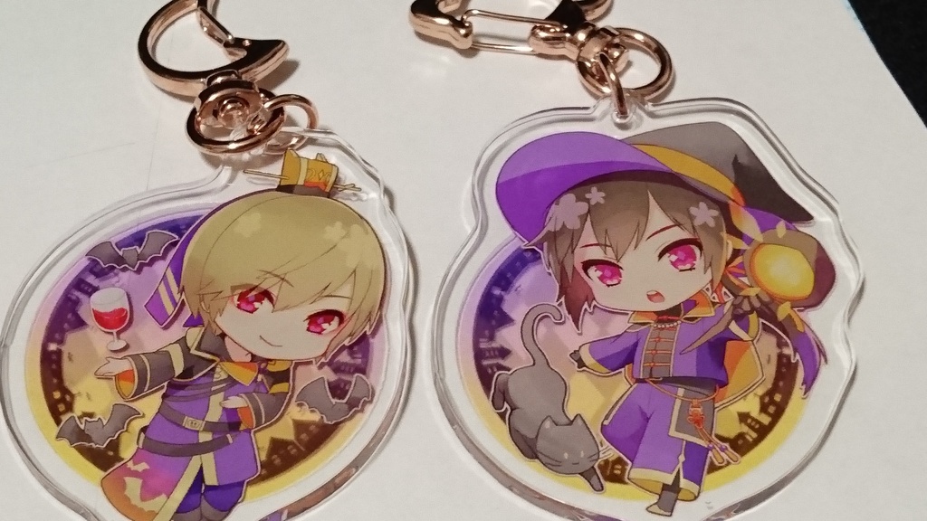 ハロウィンアクリルキーホルダー郭嘉&荀彧