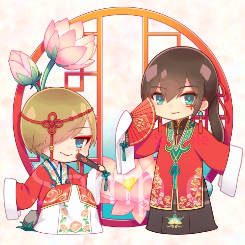 アクリルスタンド郭嘉＆荀彧