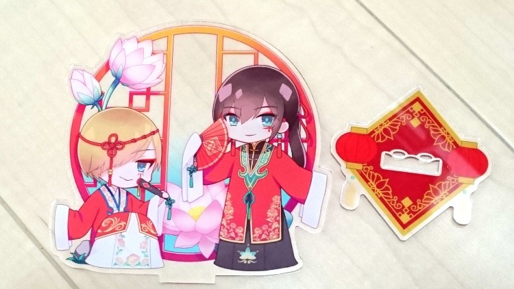 アクリルスタンド郭嘉&荀彧