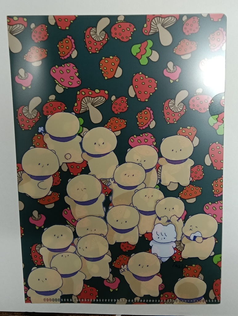 イマイマキくまちゃん展　A5サイズクリアファイル